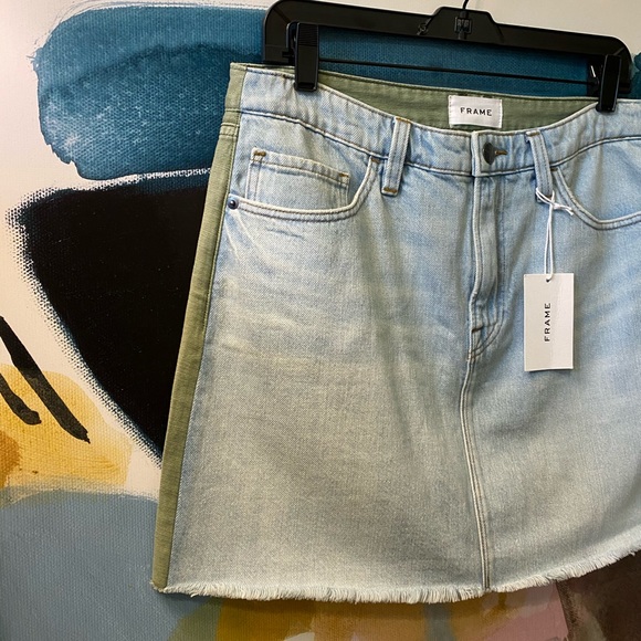 FRAME |  Le Cargo Mini Skirt - Picture 6 of 6